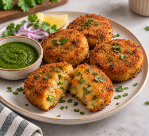 10 Irresistible Crispy Snacks Without Frying crispy vegetable cutlets