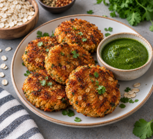 10 Irresistible Crispy Snacks Without Frying Crispy oats tikkis without frying