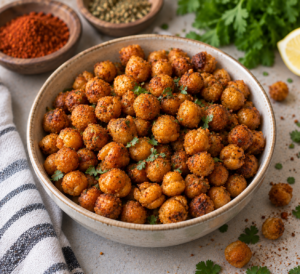 10 Irresistible Crispy Snacks Without Frying Crispy chickpeas without frying recipe with spices