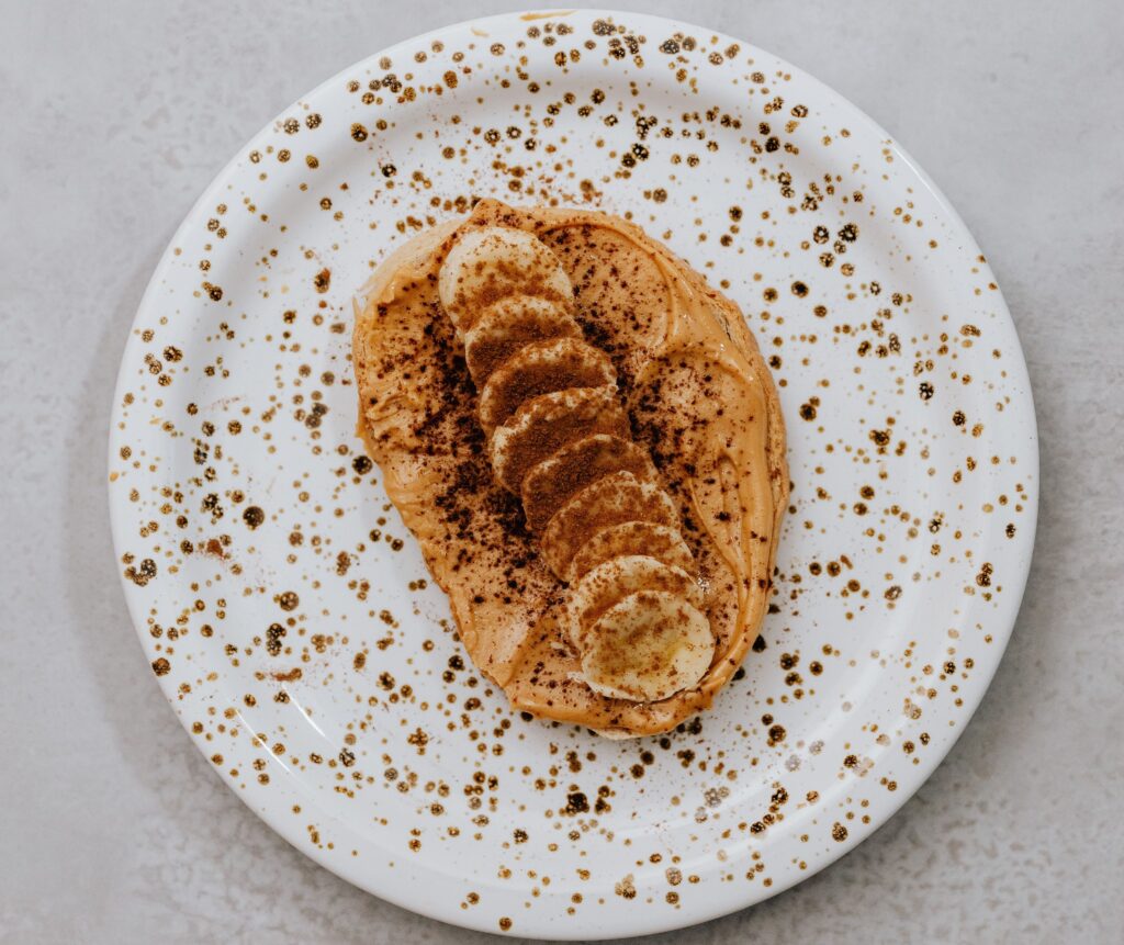 25 Quick and Easy Vegetarian Recipes for Every Day banana peanut butter toast recipe