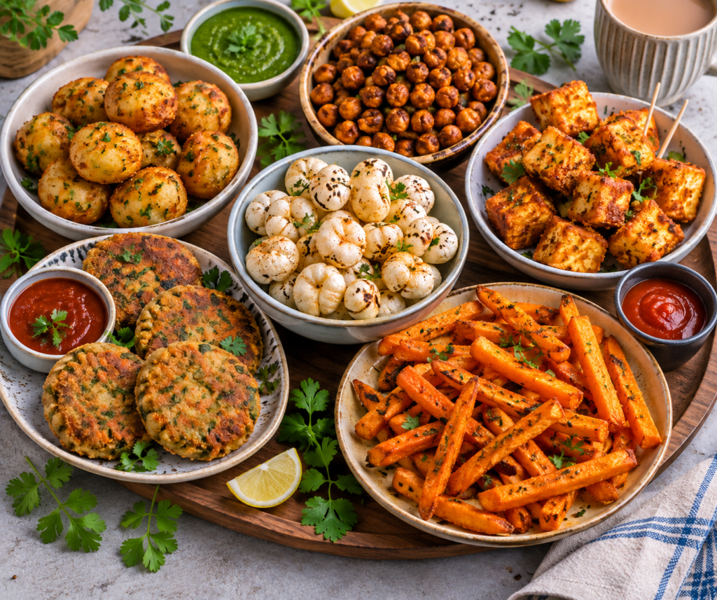 10 Irresistible Crispy Snacks Without Frying Assorted crispy snacks without frying